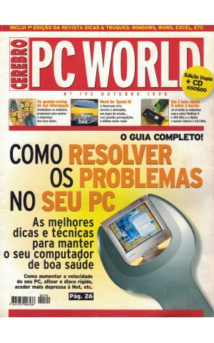 PC World / Cérebro - N.º 192 - Agosto 1998