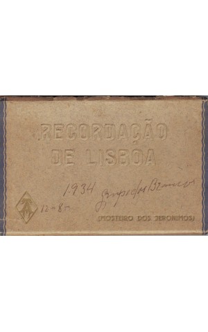 Bolsa com 10 Postais - Recordação de Lisboa N.º 7: Mosteiro dos Jerónimos