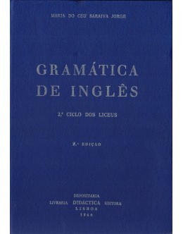Gramática de Inglês | de Maria do Céu Saraiva Jorge