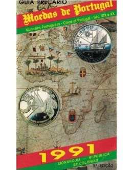 Guia Preçário Moedas de Portugal 1991 | de J. Mateus