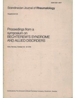 Proceedings from a Symposium on Bechterew's Syndrome and Allied Disorders