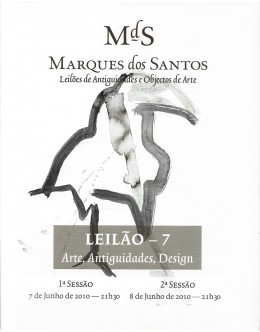 Marques dos Santos - Leilão - 7 - Arte e Antiguidades - 7 e 8 de Junho de 2010