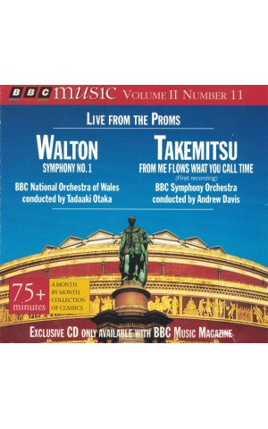 Walton/Takemitsu | Symphony No. 1 / From Me Flows What You Call Time [CD]