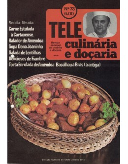 Tele Culinária e Doçaria - N.º 73 - 19/04/1978