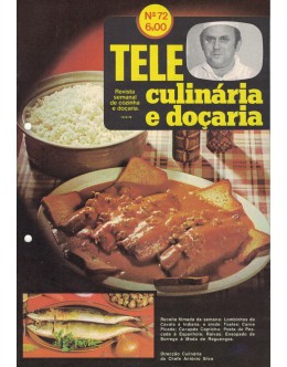 Tele Culinária e Doçaria - N.º 72 - 12/04/1978