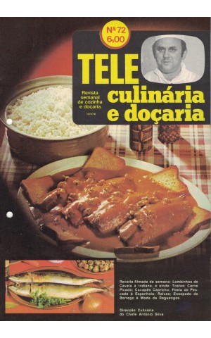 Tele Culinária e Doçaria - N.º 72 - 12/04/1978