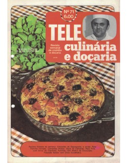 Tele Culinária e Doçaria - N.º 71 - 05/04/1978