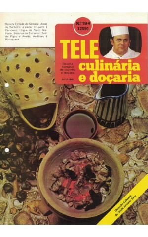 Tele Culinária e Doçaria - N.º 194 - 05/11/1980