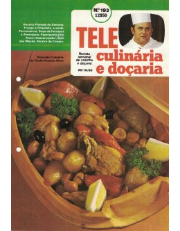 Tele Culinária e Doçaria - N.º 193 - 29/10/1980