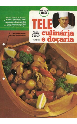 Tele Culinária e Doçaria - N.º 193 - 29/10/1980