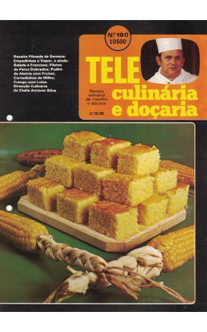 Tele Culinária e Doçaria - N.º 190 - 02/10/1980