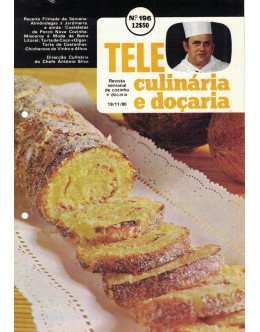 Tele Culinária e Doçaria - N.º 196 - 19/11/1980