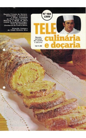 Tele Culinária e Doçaria - N.º 196 - 19/11/1980
