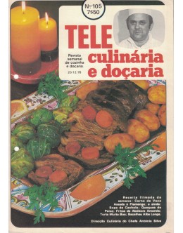 Tele Culinária e Doçaria - N.º 105 - 20/12/1978