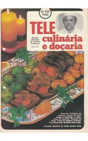 Tele Culinária e Doçaria - N.º 105 - 20/12/1978