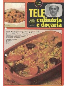 Tele Culinária e Doçaria - N.º 111 - 31/01/1979