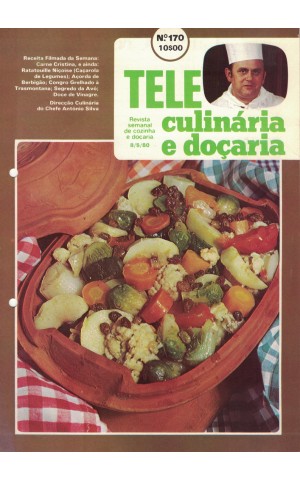 Tele Culinária e Doçaria - N.º 170 - 08/05/1980
