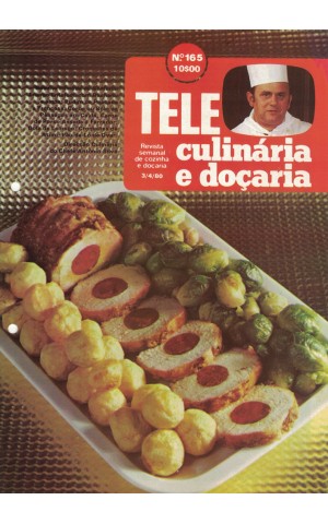 Tele Culinária e Doçaria - N.º 165 - 03/04/1980