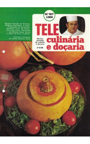 Tele Culinária e Doçaria - N.º 197 - 03/12/1980