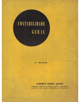 Contabilidade Geral | de Alberto Marta Louro