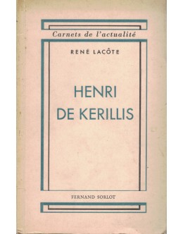 Henri de Kerillis | de René Lacôte
