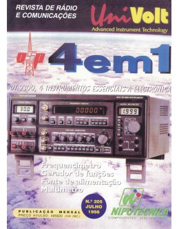 Revista de Rádio e Comunicações - N.º 205 - Julho 1998