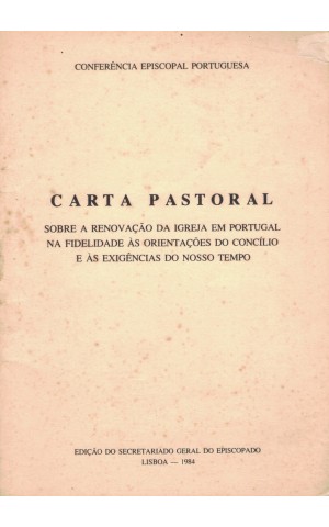 Carta Pastoral | de Conferência Episcopal Portuguesa
