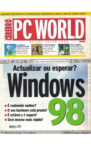 PC World / Cérebro - N.º 189 - Julho 1998