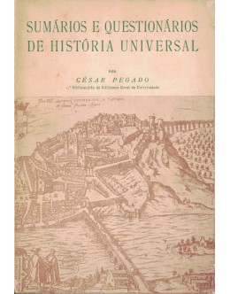 Sumários e Questionários de História Universal | de César Pegado