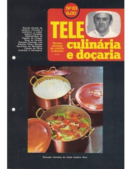 Tele Culinária e Doçaria - N.º 83 - 05/07/1978