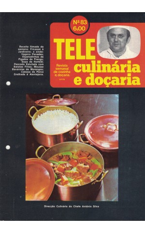 Tele Culinária e Doçaria - N.º 83 - 05/07/1978