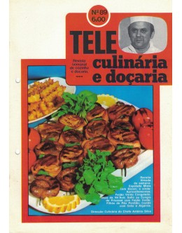 Tele Culinária e Doçaria - N.º 89 - 16/08/1978