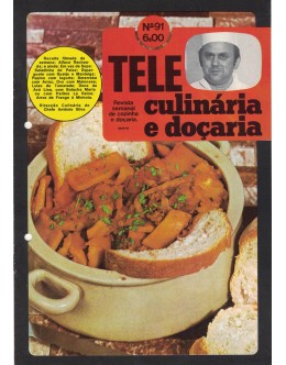 Tele Culinária e Doçaria - N.º 91 - 30/08/1978