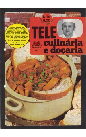 Tele Culinária e Doçaria - N.º 91 - 30/08/1978