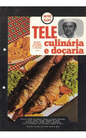 Tele Culinária e Doçaria - N.º 92 - 06/09/1978
