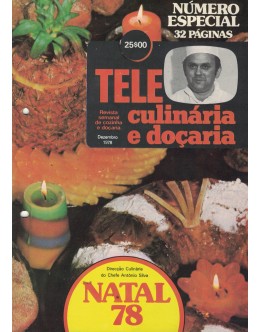 Tele Culinária e Doçaria - Especial Natal 78 - Dezembro 1978