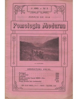 Pomologia Moderna - 1.º Ano - N.º 3 - Março de 1918
