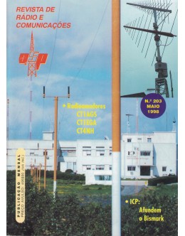 Revista de Rádio e Comunicações - N.º 203 - Maio 1998