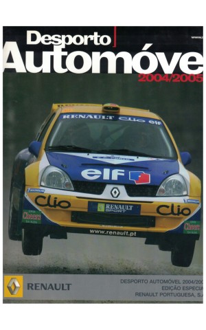 Desporto Automóvel 2004/2005 - Edição Especial Renault Portuguesa, S. A.