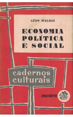 Economia Política e Social | de Léon Walras