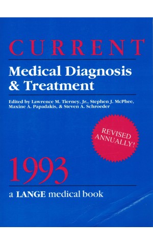 Current Medical Diagnosis & Treatment 1993 | de Vários Autores