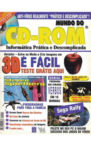 Mundo do CD-ROM - Ano 1 - N.º 9 - Julho 1997