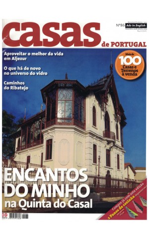 Casas de Portugal - N.º 86 - Dezembro 2008 / Janeiro 2009
