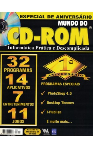 Mundo do CD-ROM - Ano 2 - N.º 13 - Novembro 1997