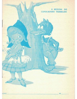 Caderno Escolar Nice - "A Menina do Capuchinho Vermelho"