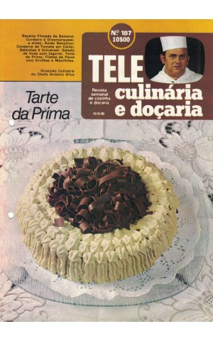 Tele Culinária e Doçaria - N.º 187 - 10/09/1980