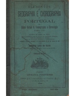 Elementos de Geographia e Chorographia de Portugal | de Augusto Luso da Silva