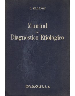 Manual de Diagnóstico Etiológico | de G. Marañón