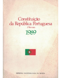 Constituição da República Portuguesa - 2.ª Revisão - 1989