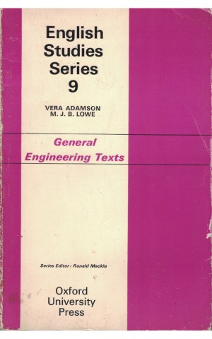 General Engineering Texts | de Vera Adamson e M. J. B. Lowe